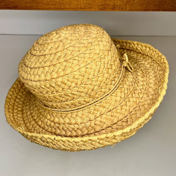 Helen Kaminsky Raffia Sun Hat * Wide Braid * One Size * Excellent Condition main image 6